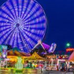 Theme - An Amusement Park At Night