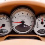 Dashboard - White Motorcycle Cluster Gauge